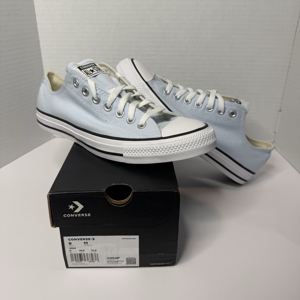 Converse Chuck Taylor All Star Low Blue Supermoon Mens 9 A10538F Sneaker